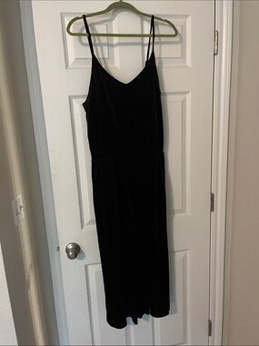 Old Navy Black Velvet jumpsuit